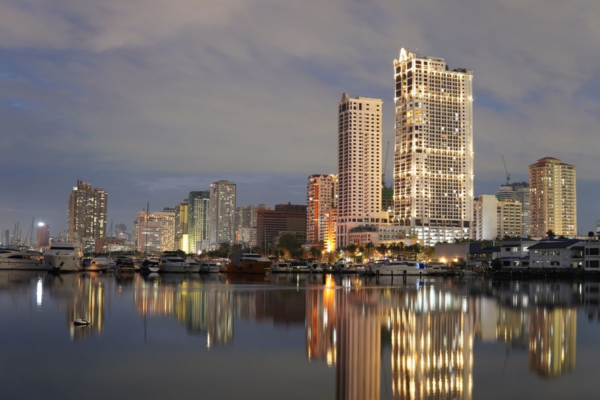 Manila skyline